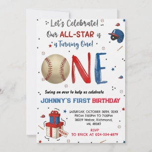 Convite de Aniversário Personalizado para Festa de