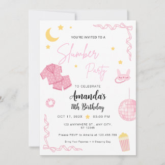 Convite de Aniversário Personalizado para Festa do