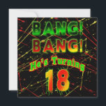 CONVITE DE ANIVERSÁRIO PINT SPLASH 18º<br><div class="desc">Este cartão é ideal para festas de aniversário que estão tendo muita ação, independentemente de existirem armas de pintura, bolas ou simplesmente muitos jogos zany divertidos. Disponível para os aniversários de 13, 16 e 18 anos. Se você quiser ter uma para outra idade diferente da que está no meu site,...</div>
