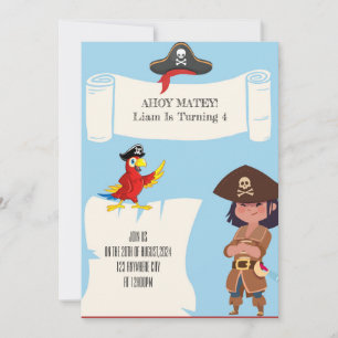 CONVITE DE ANIVERSÁRIO PIRATÓRIA PARA MENINOS