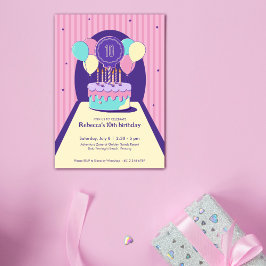 Convite de aniversário Retroativo