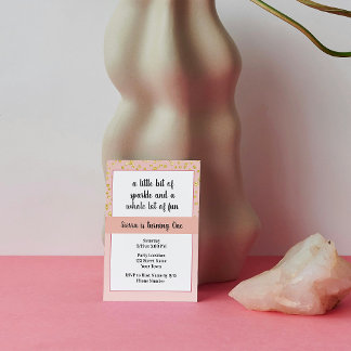 Convite de Aniversário Rosa Sparkle