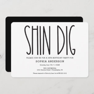 Convite de aniversário Russo Farmhouse Engraçado