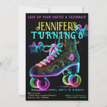 Convite de aniversário skate