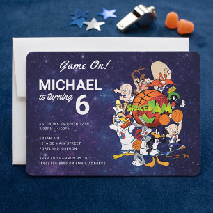 Convite de Aniversário SPACE JAM™