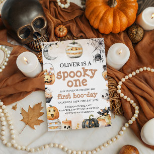 Convite de Aniversário Spooky One