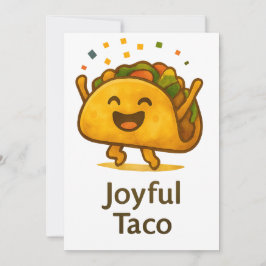 Convite de Aniversário Taco 'Bout a Party Cute Fie