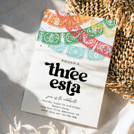 Convite de Aniversário Três-Esta | Concurso Fiesta