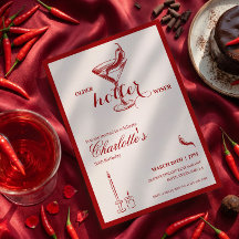 Convite de Aniversário Vermelho Mais Velho Mais Sá