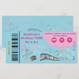 Convite de aniversário vip para festa de aniversár