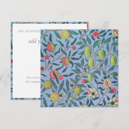 CONVITE DE ANIVERSÁRIO: WILLIAM MORRIS