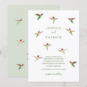 Convite de Anna para o Hummingbird