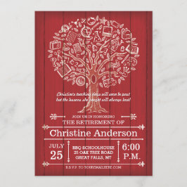 Convite de Aposentadoria do Professor Árvore do Co