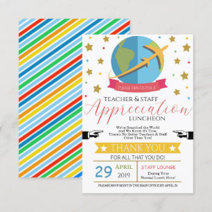 Convite de Apreciação de Professores de Tema Mun