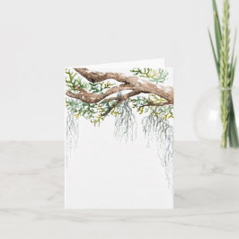 Convite de aquarela do low country