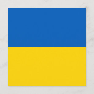 Convite De Bandeira Da Ucrânia