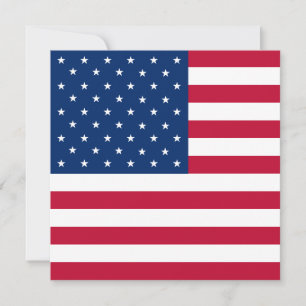 Convite De Bandeira Dos Estados Unidos