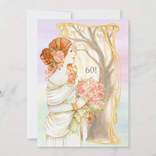 Convite de beleza vencedora