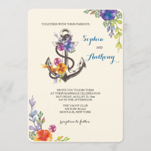 Convite de Bliss Náuticas