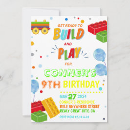 Convite de Blocos de Construção, Festa de Blocos d