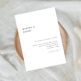 convite de boda elegante | Casamento espanhol