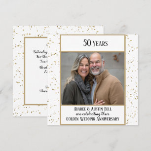 Convite de Bodas de Ouro 50ª Foto