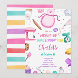 Convite de Bolo de Aniversário