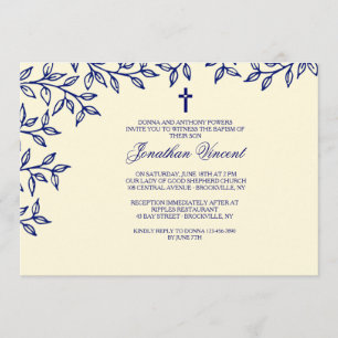 Convite de Borda de Folha