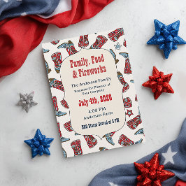 Convite de Botas de Cowboy Americana para o Dia 4 