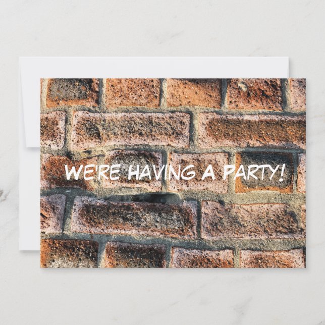 CONVITE DE BRICKS (Frente)