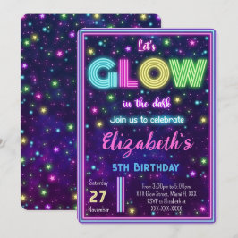 Convite de Brilho Editável