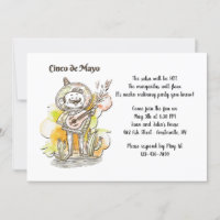 Convite de Cantor para Cinco de Mayo