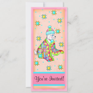 Convite de Cão de Quilover Personalizável