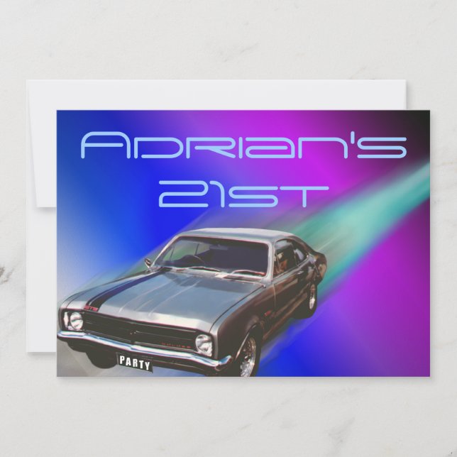 Convite De Carro (Frente)