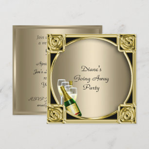 Convite de Cartão de Festa de Despedida Tchau