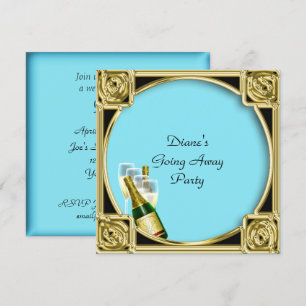 Convite de Cartão de Festa de Despedida Tchau