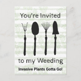 Convite de cartão postal da Semana da Flor Silvest