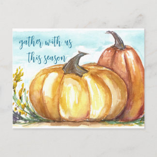 Convite de cartão postal deslumbrante