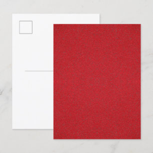Convite de Cartão Postal Vermelho de Tomate Textur