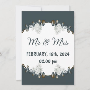 Convite de casamento