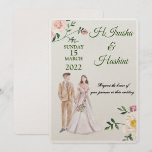 convite de casamento
