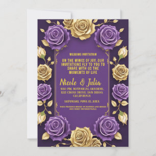 convite de casamento