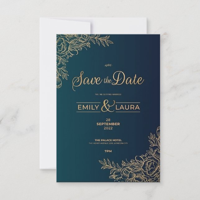 Convite de Casamento  (Frente)