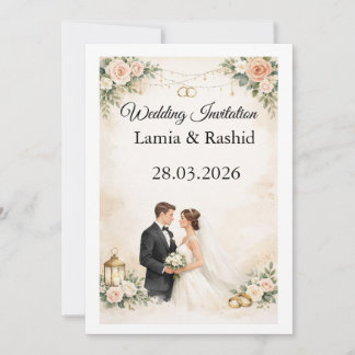Convite de Casamento