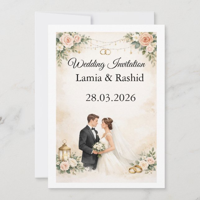 Convite de Casamento (Frente)