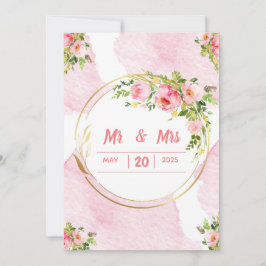 Convite de casamento