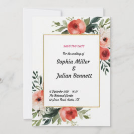 convite de casamento