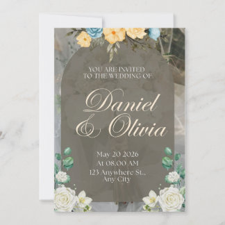 convite de casamento