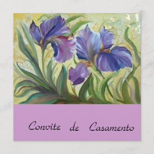 convite de casamento