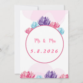 Convite de casamento